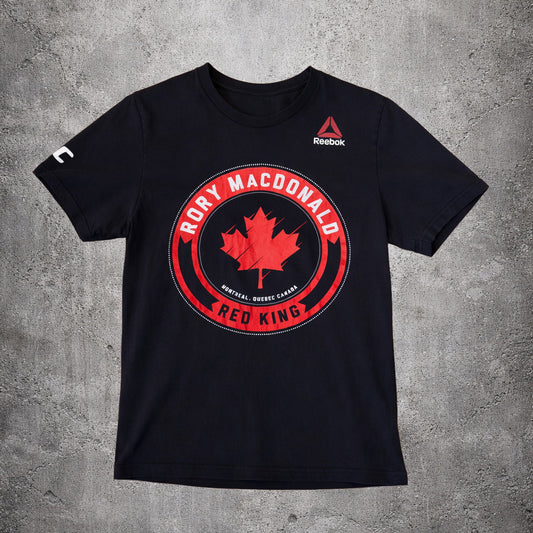 T-shirt noir Red King Montreal - Reebok - Taille M