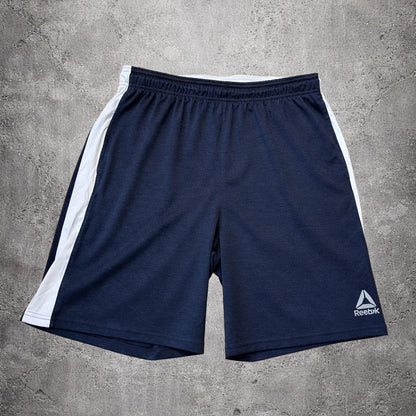 Short de sport bleu-noir - Reebok - Taille M