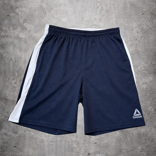Short de sport bleu-noir - Reebok - Taille M
