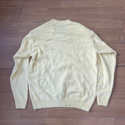 Pull col V jaune - Lacoste - Taille XXXL by SARLOTTE