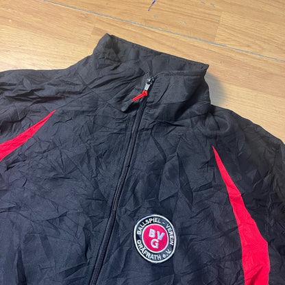 Veste coupe-vent noir et rouge - Taille S