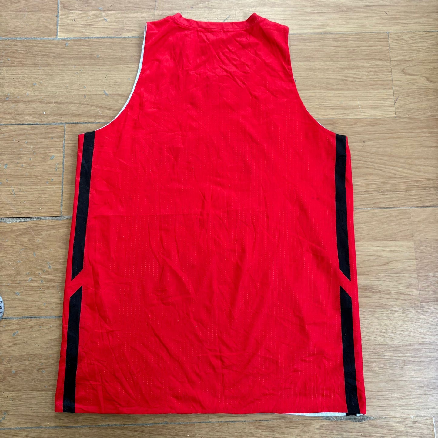 Maillot de basketball rouge Headstart Sports – Taille XL (estimée)