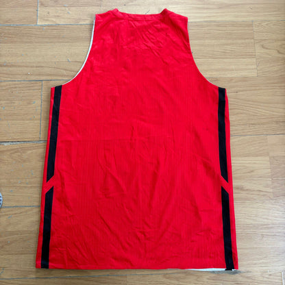 Maillot de basketball rouge Headstart Sports – Taille XL (estimée)