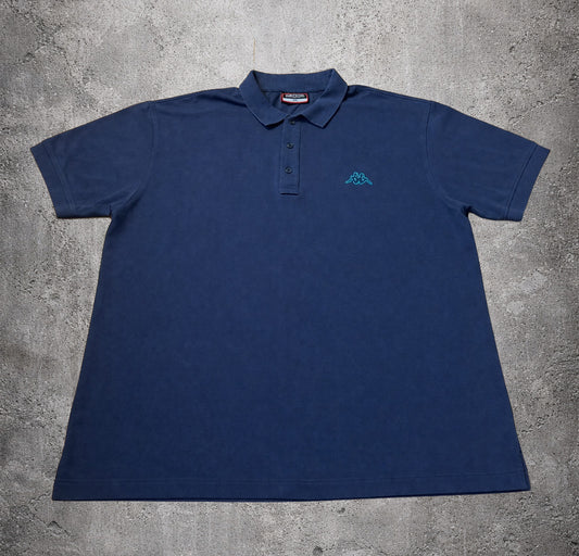 Polo bleu foncé - Kappa - Taille XXXXL
