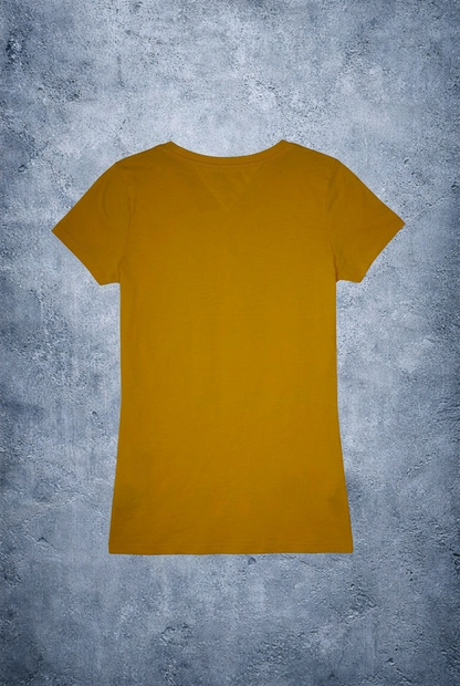 T-shirt jaune citron Tommy Hilfiger – Taille – S
