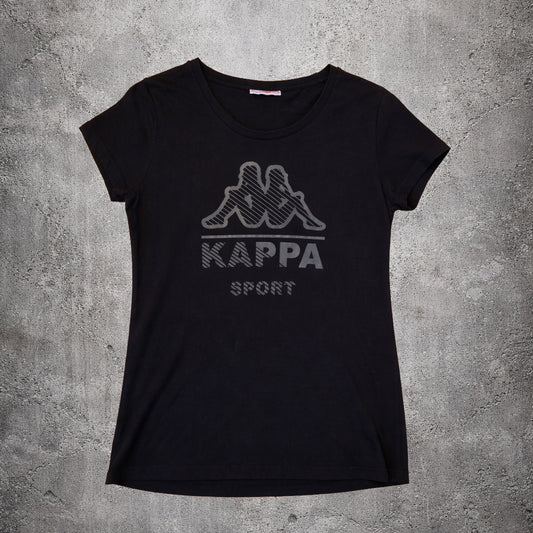 T-shirt noir - Kappa - Taille L