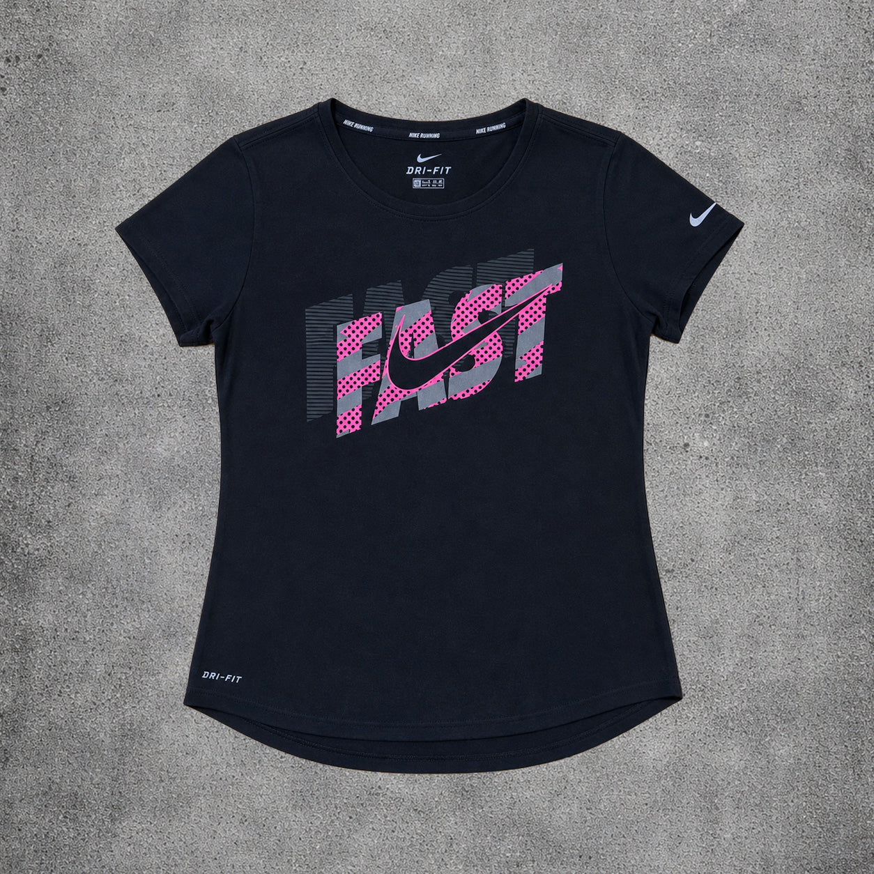 T-shirt noir à imprimé - Nike - Taille M