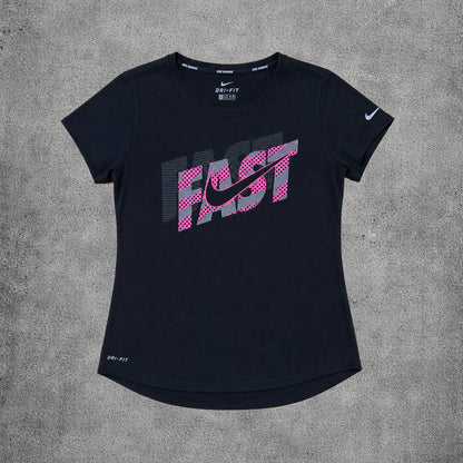 T-shirt noir à imprimé - Nike - Taille M