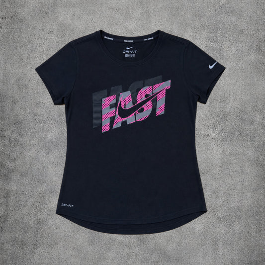 T-shirt noir à imprimé - Nike - Taille M