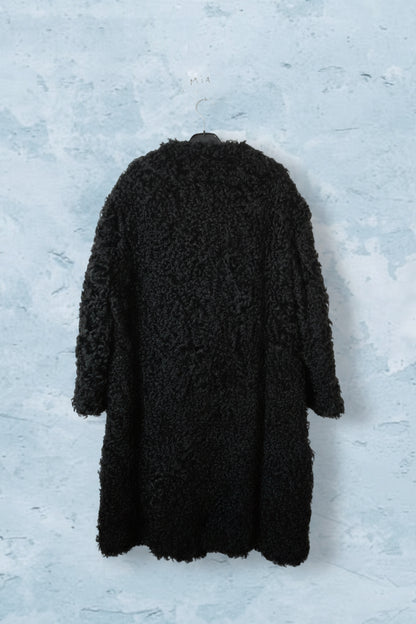 Manteau Long Fausse Fourrure Vintage - by MIA