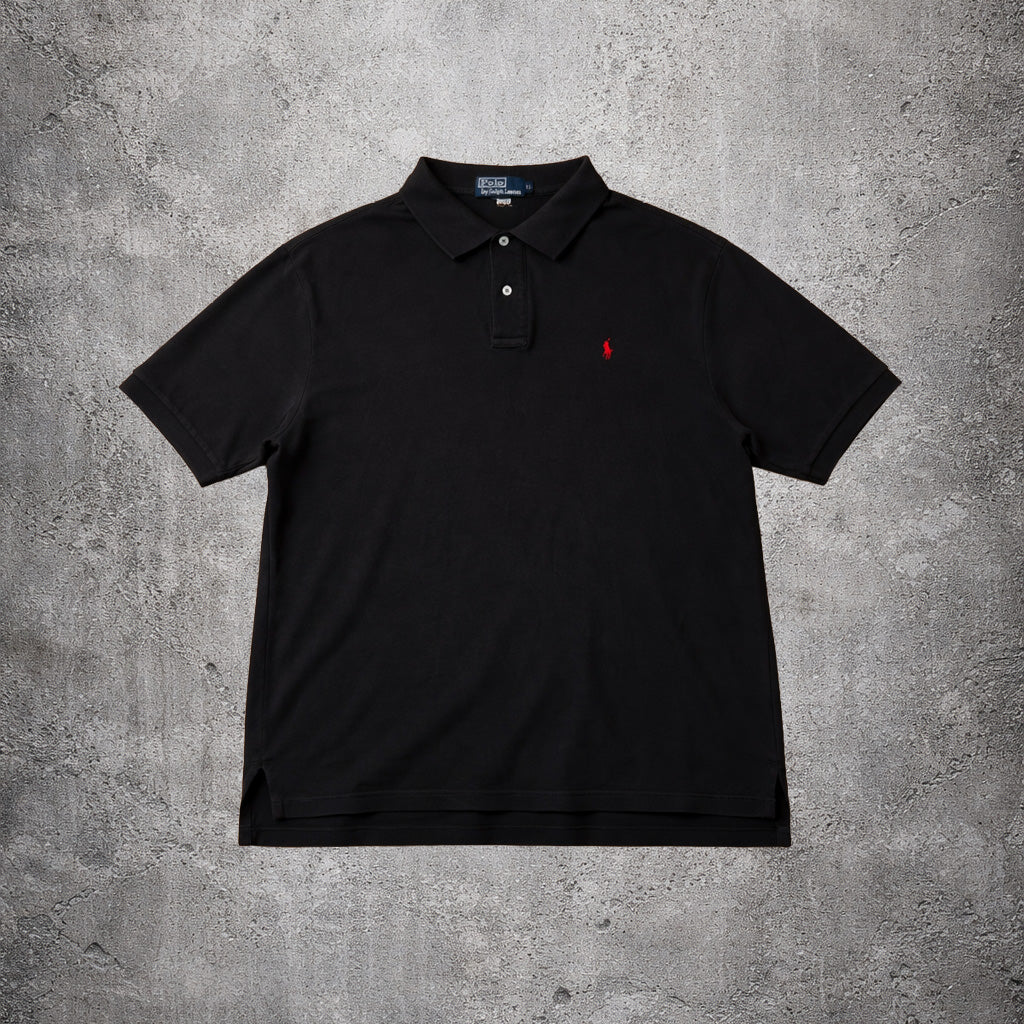 Polo noir - Ralph Lauren - Taille XL