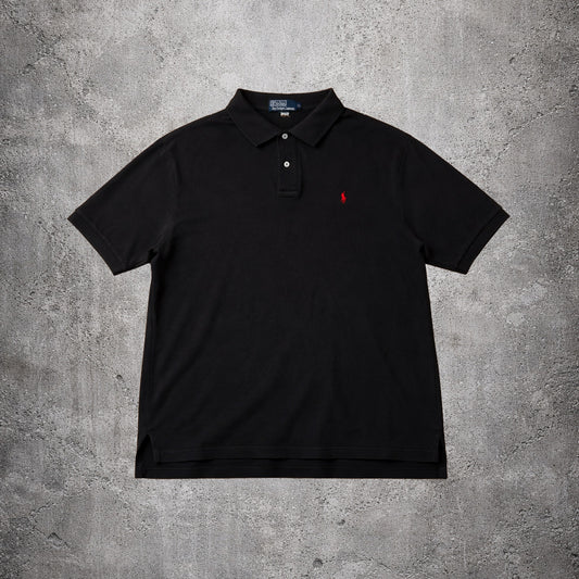 Polo noir - Ralph Lauren - Taille XL