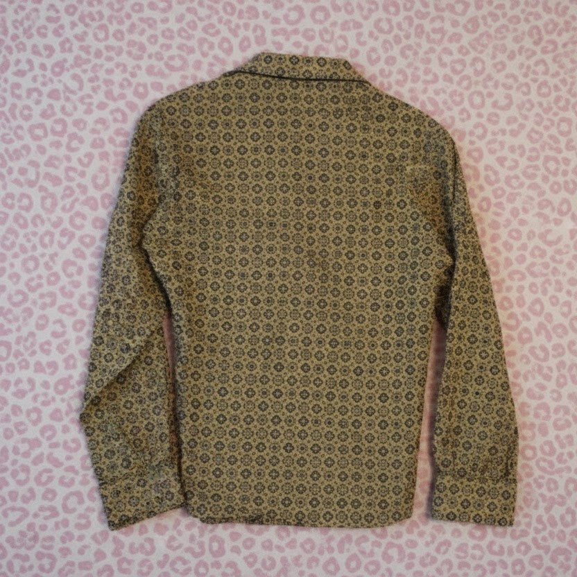 Chemise marron à motif – BY SARLOTTE