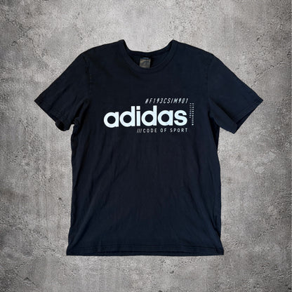 T-shirt noir - Adidas - Taille L