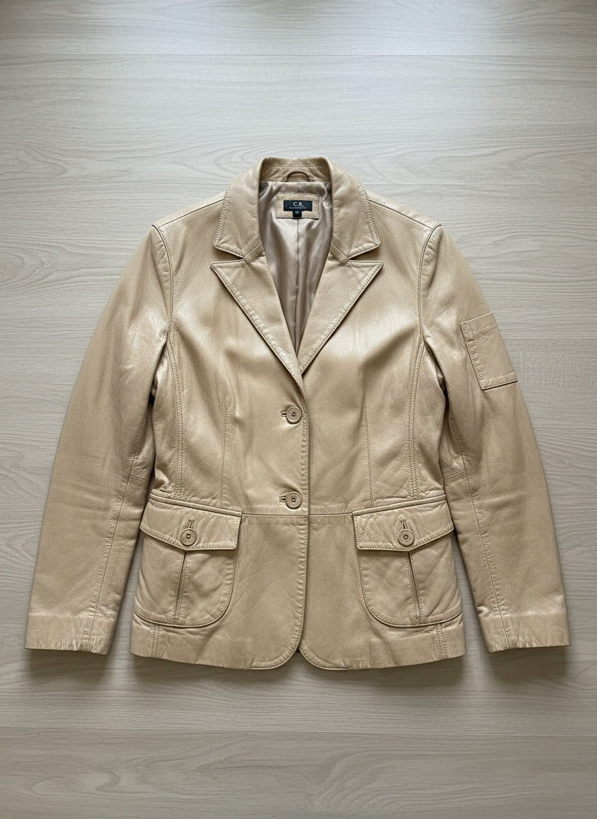 Veste En Cuir - by BÉATRICE