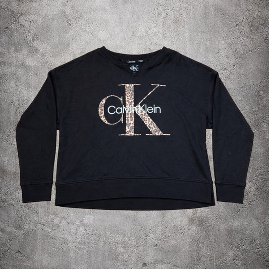 Sweat noir - Calvin Klein - Taille L