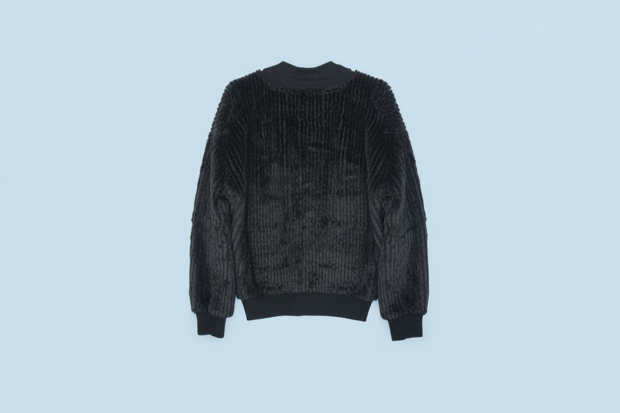 Pull noir col roulé – BY PRMEC