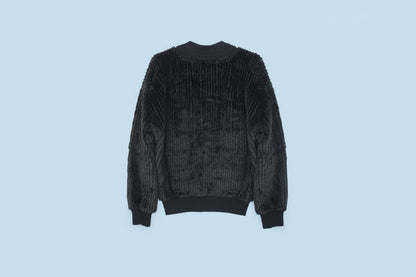 Pull noir col roulé – BY PRMEC