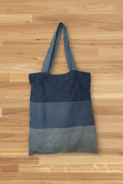 Tote Bag Denim - by BÉATRICE