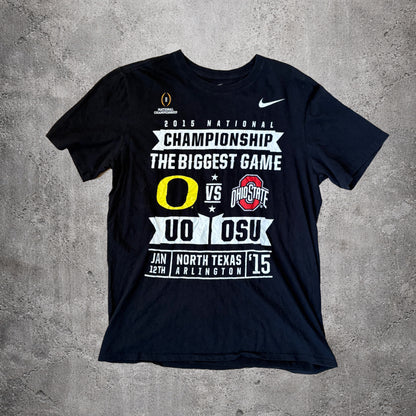 T-shirt noir imprimé vintage - Nike - Taille L