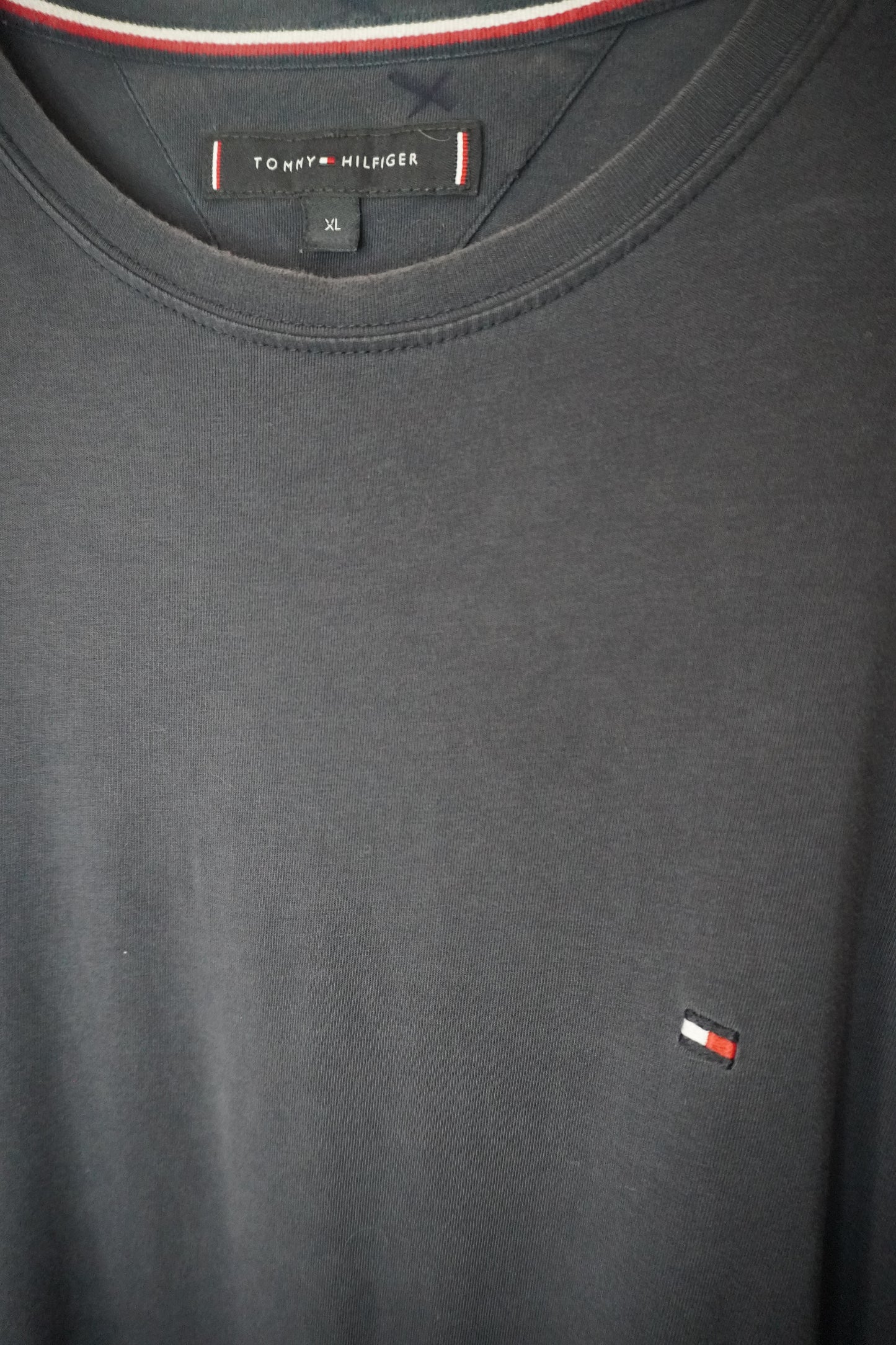 T-shirt bleu foncé Tommy Hilfiger – Taille – XL