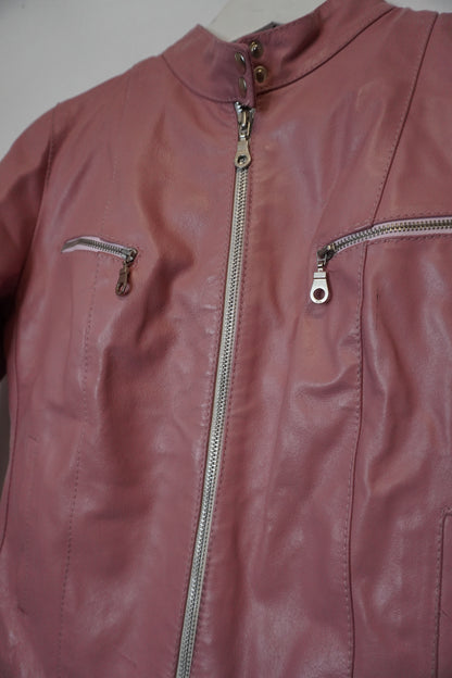 Candy Retro Leather Jacket – by MANDY CHERIE