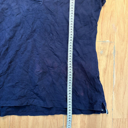 Polo bleu foncé - Tommy Hilfiger (femme) - Taille L