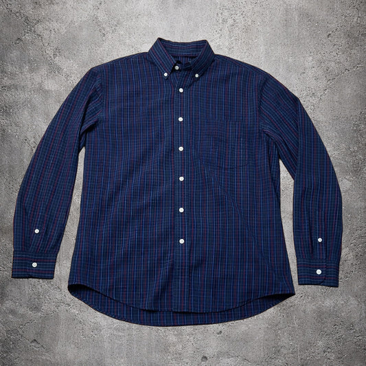 Chemise bleu foncé stretch - Chaps - Taille M