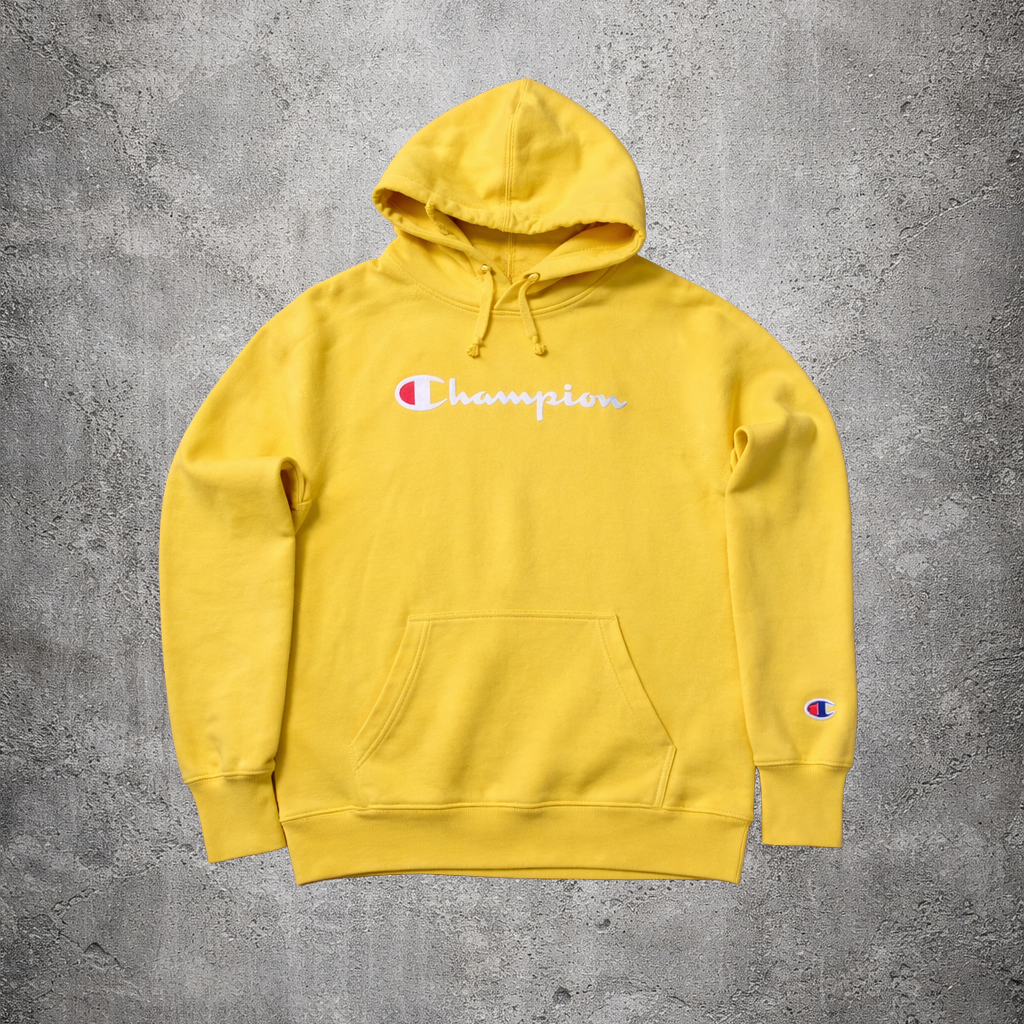 Hoodie jaune - Champion - Taille S