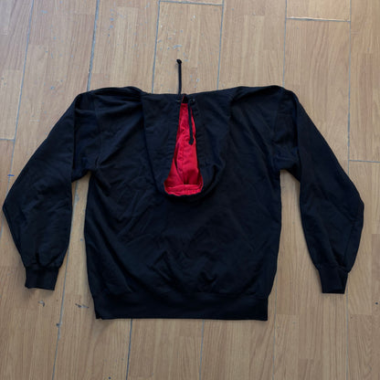 Hoodie noir volleyball - Taille M