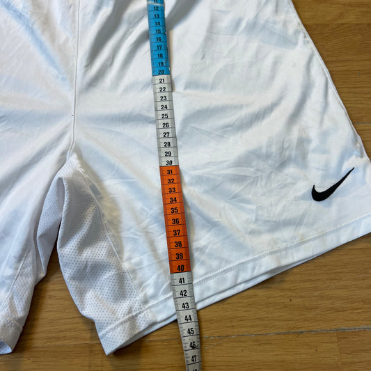 Shorts de sport blancs - Nike Dri-FIT - Taille M