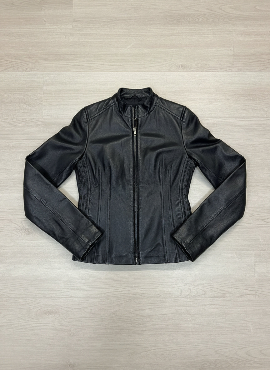 Veste En Cuir - by BÉATRICE