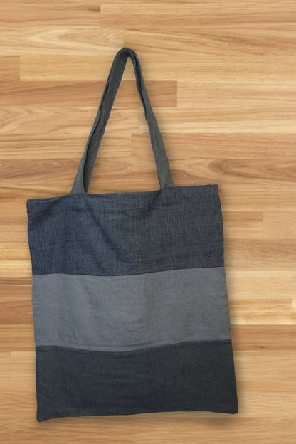 Tote Bag Denim - 3 couleurs - by BÉATRICE