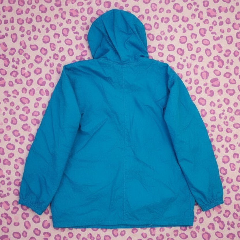 Veste bleue à capuche – BY SARLOTTE