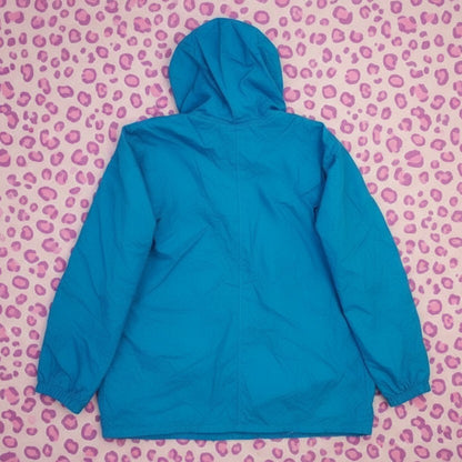Veste bleue à capuche – BY SARLOTTE