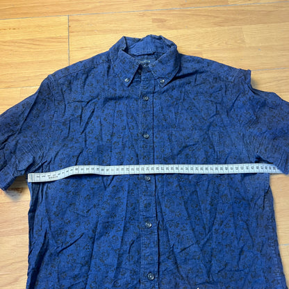 Chemise manches courtes bleu foncé - Taille L
