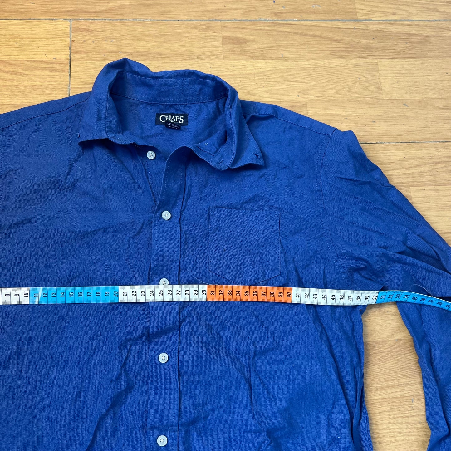 Chemise bleue - Chaps - Taille 20