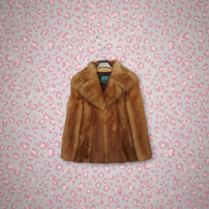 Manteau en Fourrure Vintage - by SARLOTTE - Taille : 36