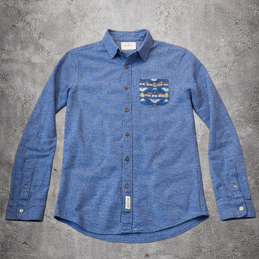 Chemise bleu - Hollister California - Taille S