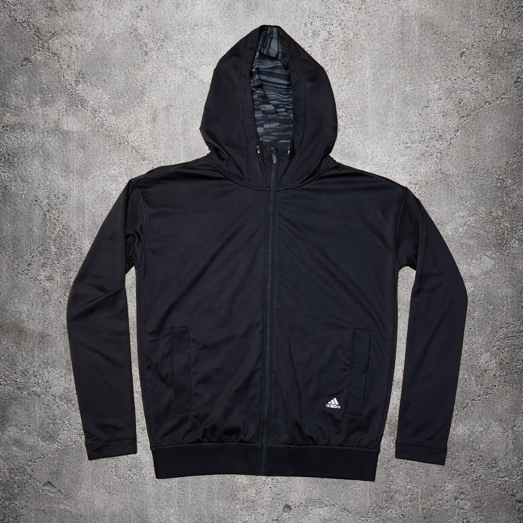 Sweat à capuche zippé - Adidas - Taille M/L