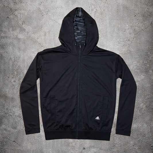 Sweat à capuche zippé - Adidas - Taille M/L