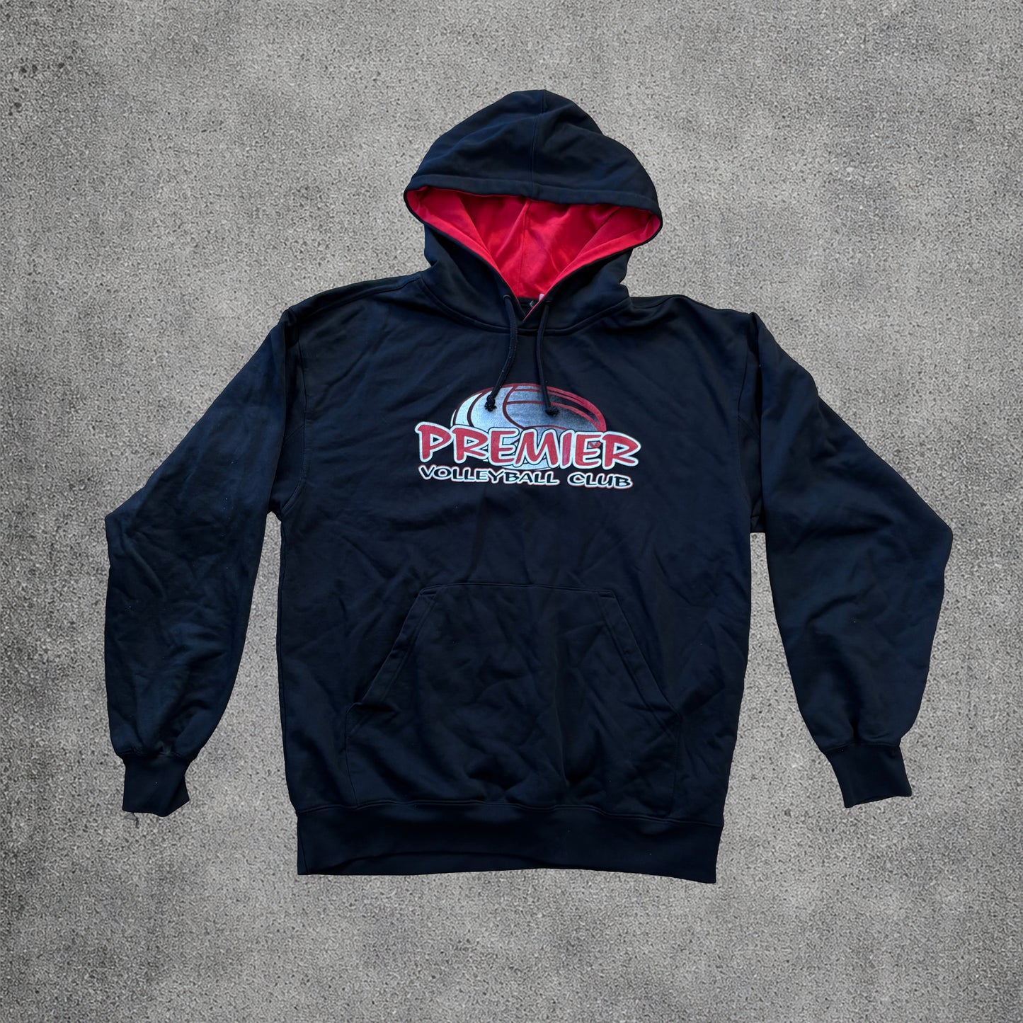 Hoodie noir volleyball - Taille M