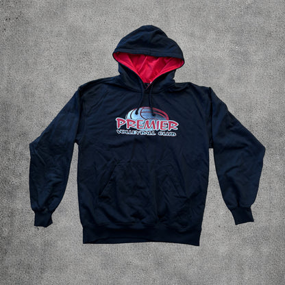 Hoodie noir volleyball - Taille M