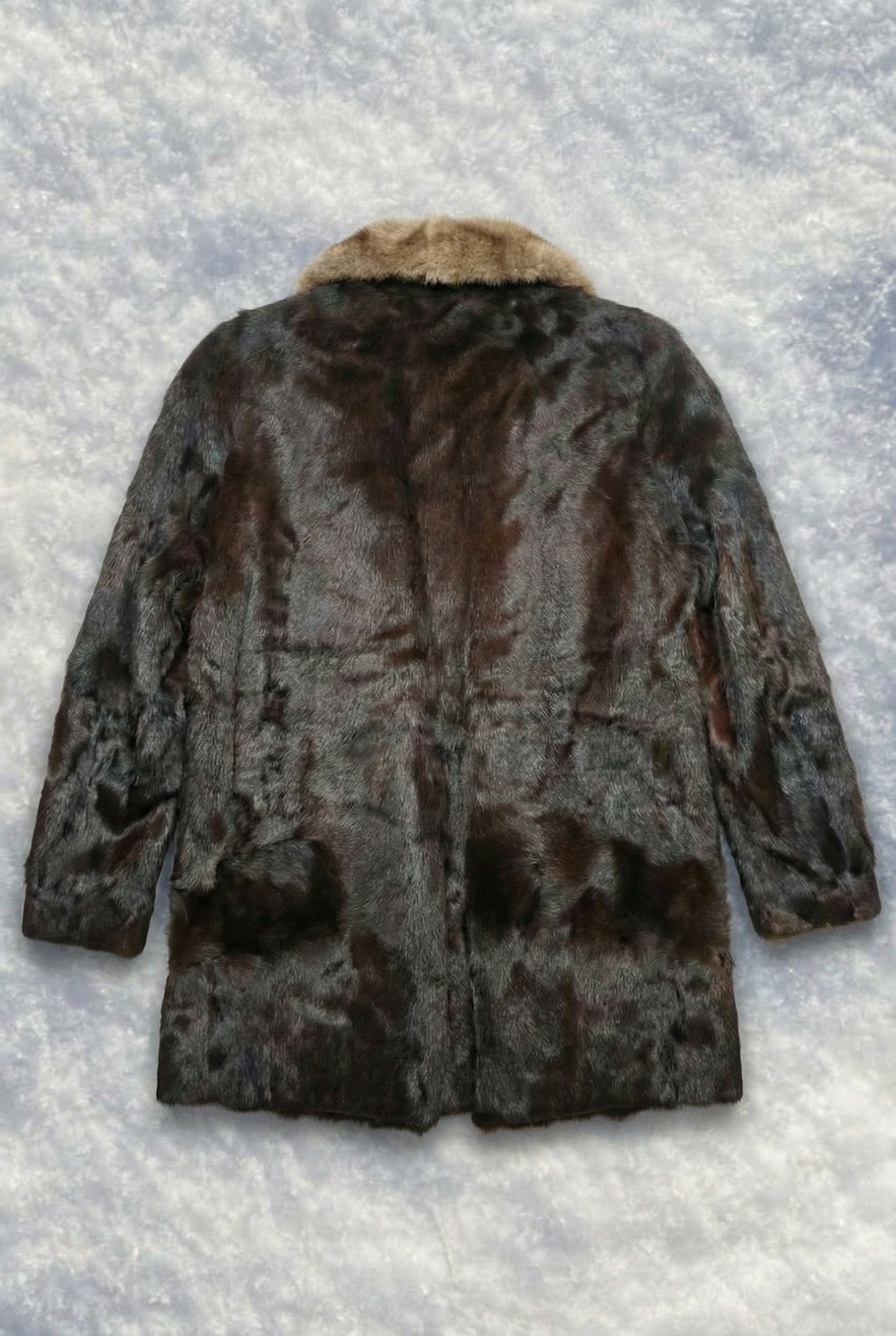 Brown Collar Fur - by MANDY CHERIE - Taille : M
