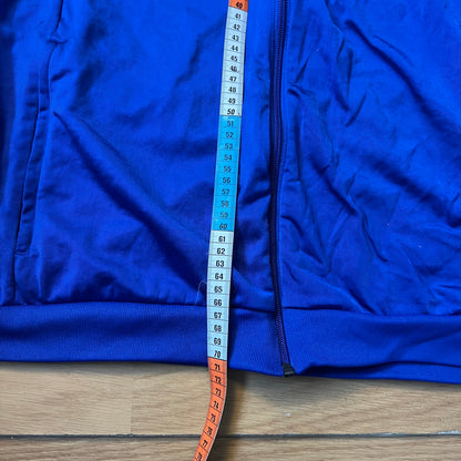 Sweat zippé bleu - Adidas - Taille XL