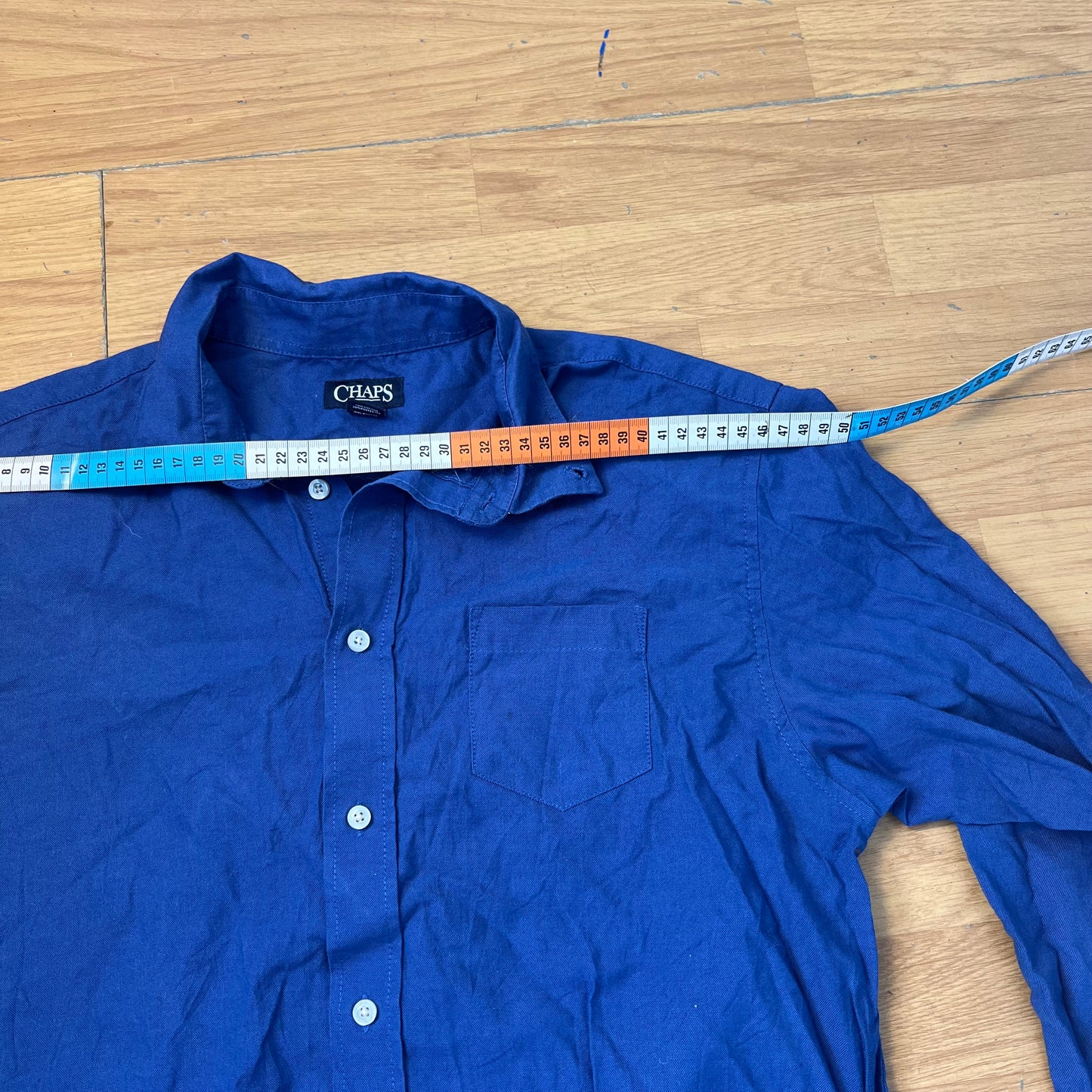 Chemise bleue - Chaps - Taille 20