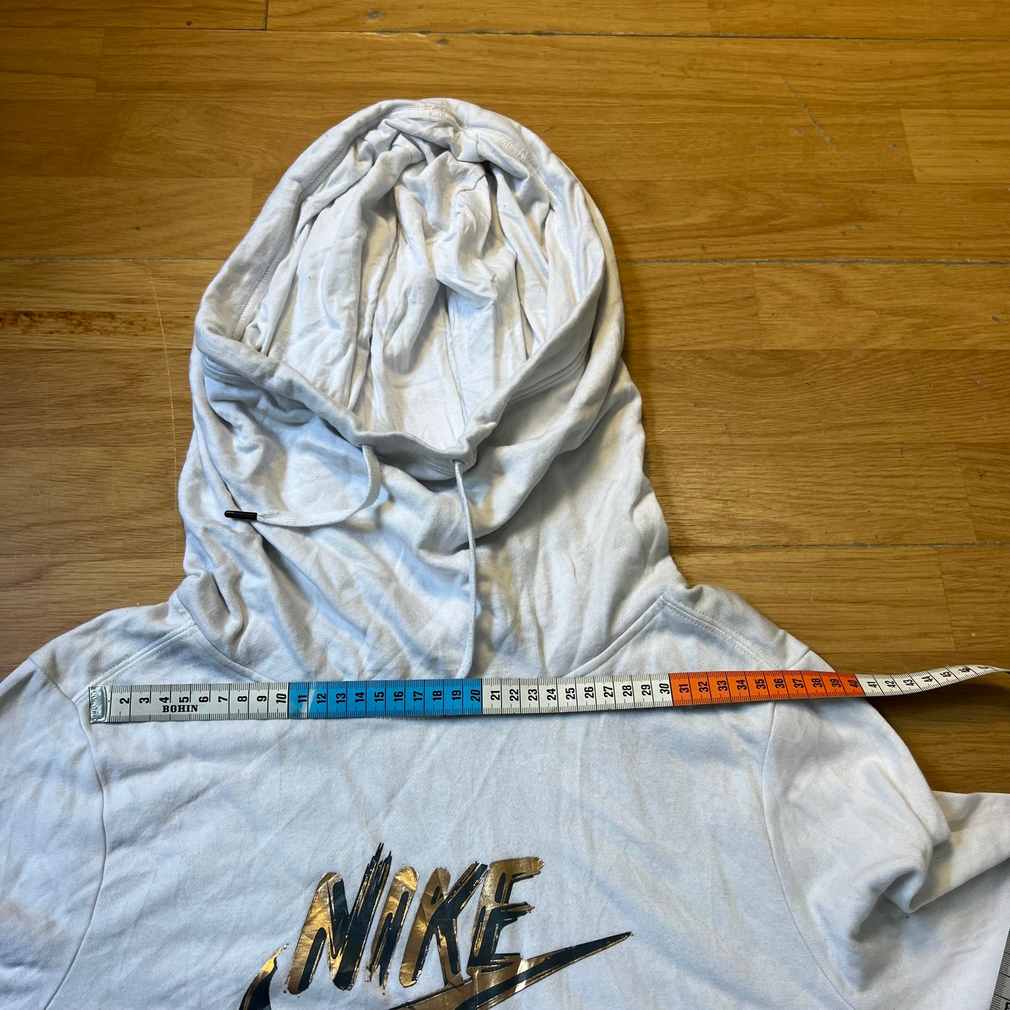 Sweat à capuche blanc - Nike - Taille S