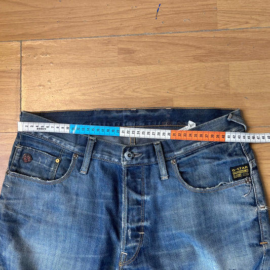 Jean bleu foncé G-Star – Taille – 33/32