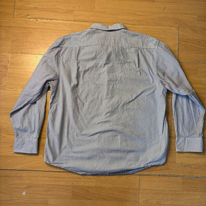 Chemise rayée bleu et blanc - Izod - Taille XL