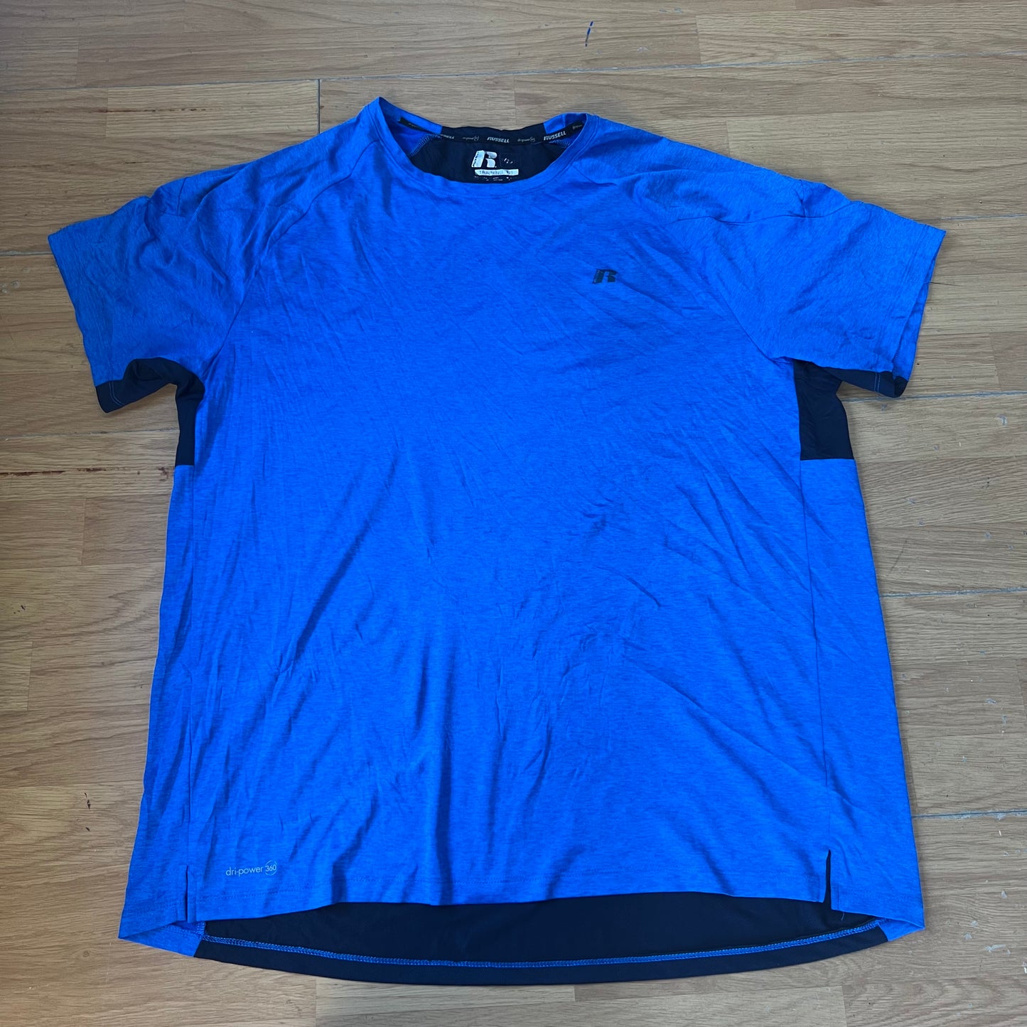 T-shirt de sport bleu - Russell - Taille XL/2XL